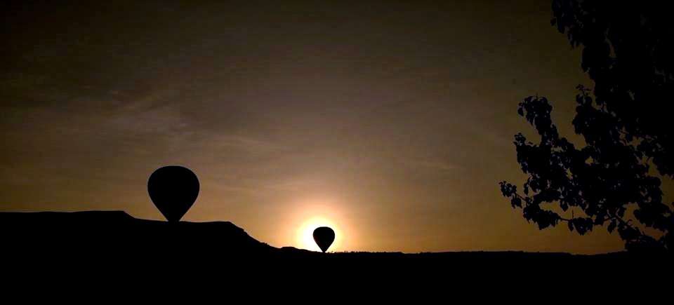 Kapadokya Balon-Siluet