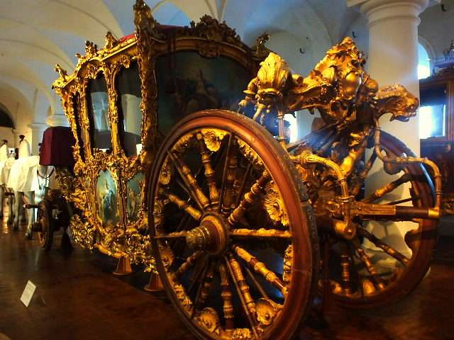 Marstallmuseum İmparator Karls VII'nin At Arabası