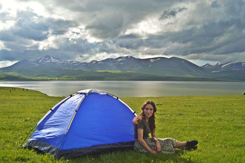 Samtskhe-Javakheti Region Paravani Lake Camping