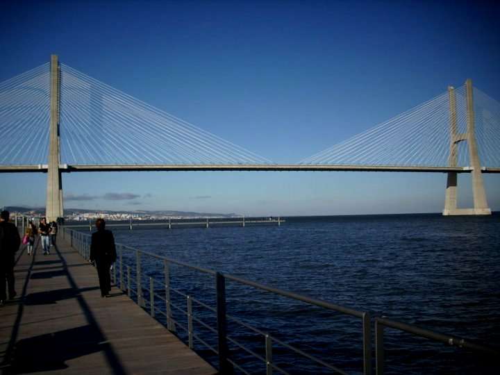 Lizbon Ulaşım Sistemi Vasco Da Gama Köprüsü (Ponte Vasco da Gama)