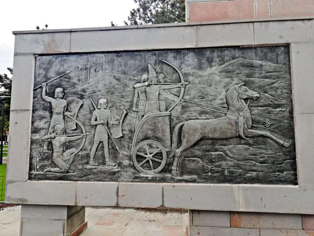 Kadeş Savaşı Anıtı Rölyef, Hititli Askerler-Boğazkale Çorum