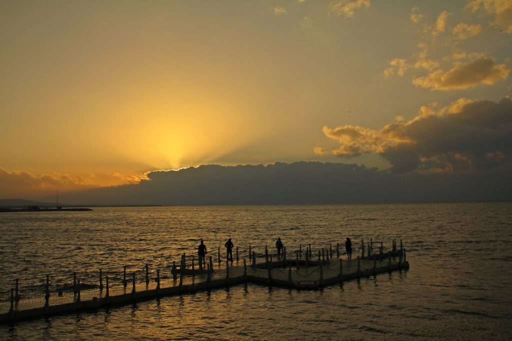 Beyşehir Gölü'nde Gün Batımı