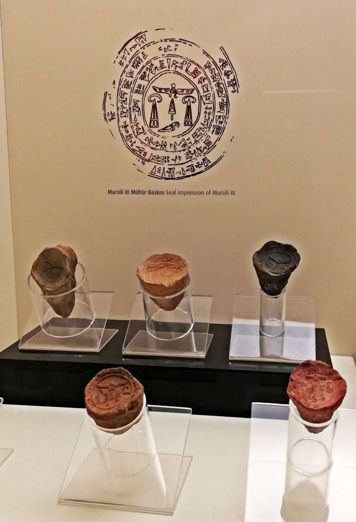 Hitit Kral Mühürleri Baskı- Boğazköy Müzesi