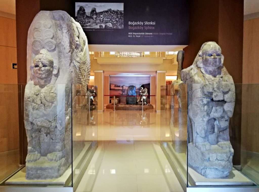 Hattuşaş Şehir Kapısı Sfenksleri - Boğazköy Müzesi