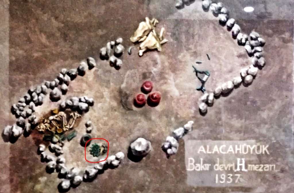 Orijinal Hatti Kral Mezarı Fotoğrafı- Alacahöyük Müzesi