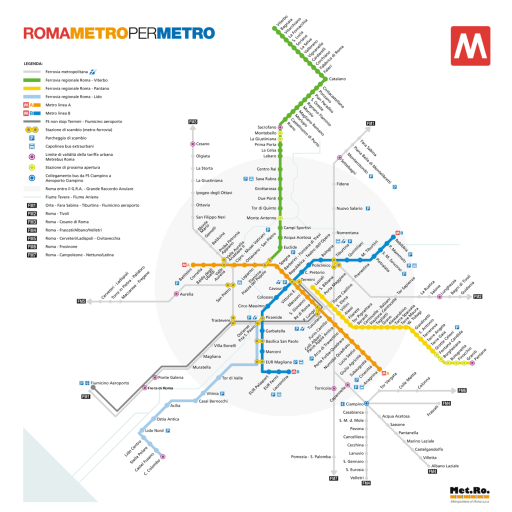 Roma Metro Haritası
