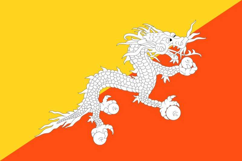 Bhutan Bayrağı