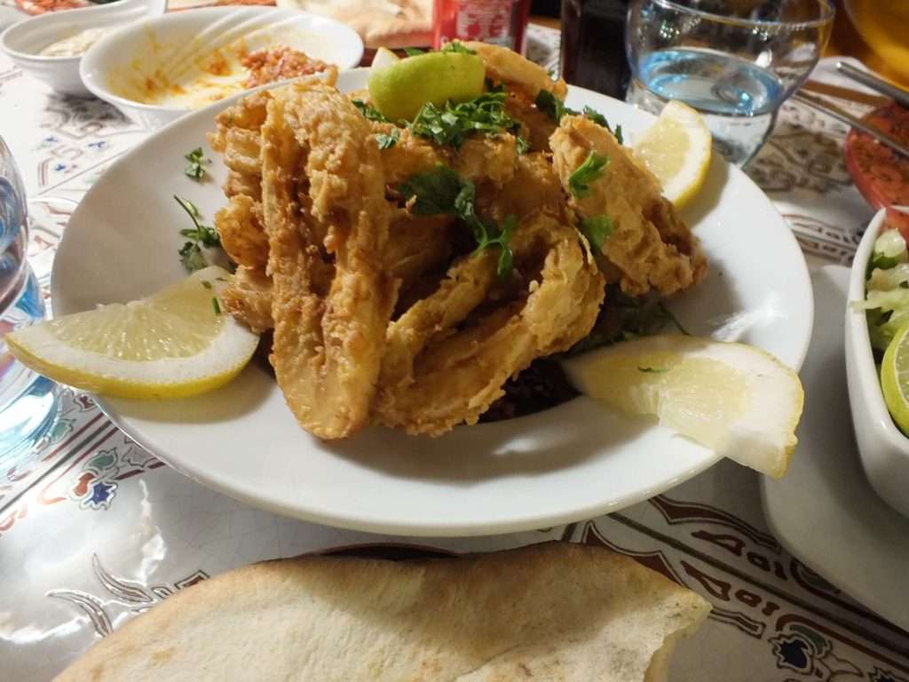 Fairuz Restaurant Kalamar Kızartması