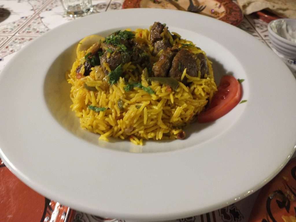 Fairuz Restaurant Kabsa Eti