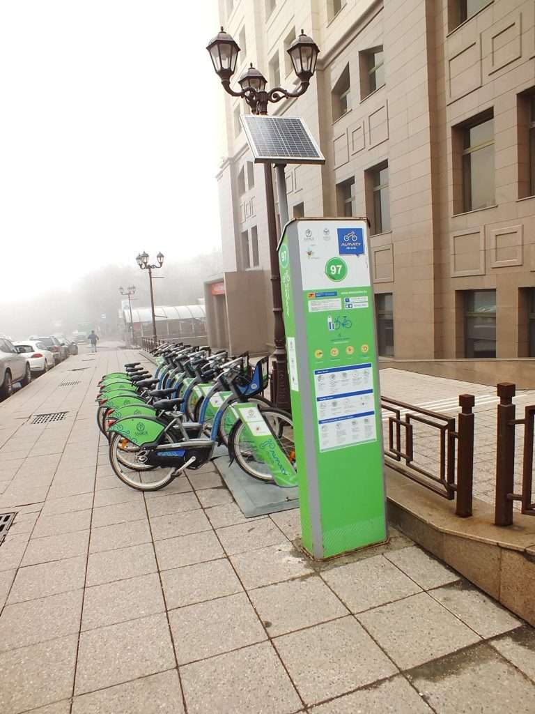Almatı Ulaşım Sistemi Almatı'da Bisiklet