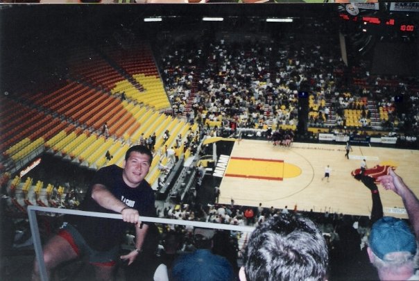 American Airlines Arena'da bir şölen öncesi Miami Heat-Denver Nuggets Maçı