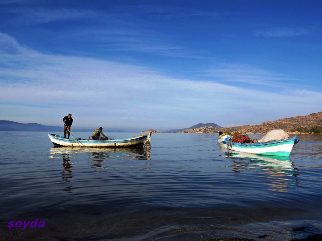 Bafa Gölü'nde Balıkçılık