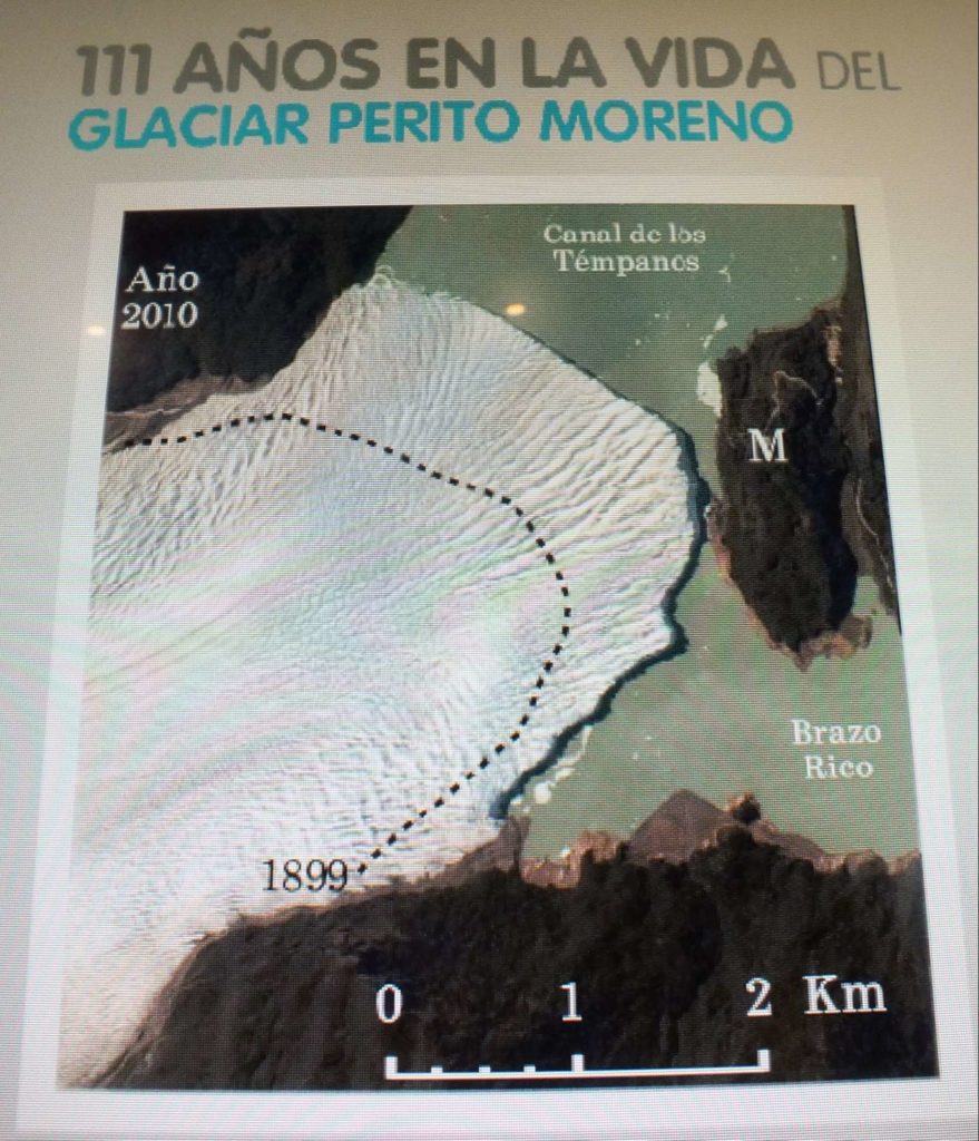 Glaciarium Patagonya Buzul Müzesi Perito Moreno Perito Moreno Buzulu Geri Çekilme Hattı