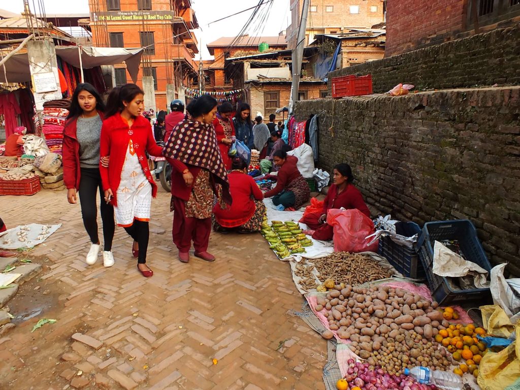 Bhaktapur Pazarı