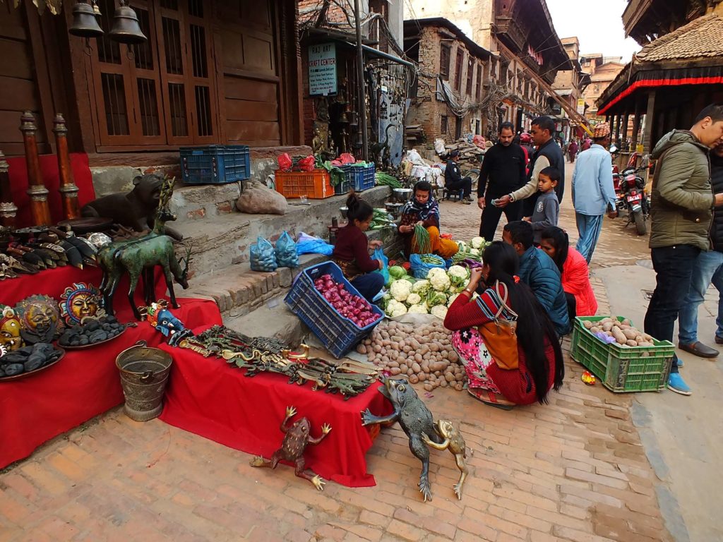 Bhaktapur Pazarı