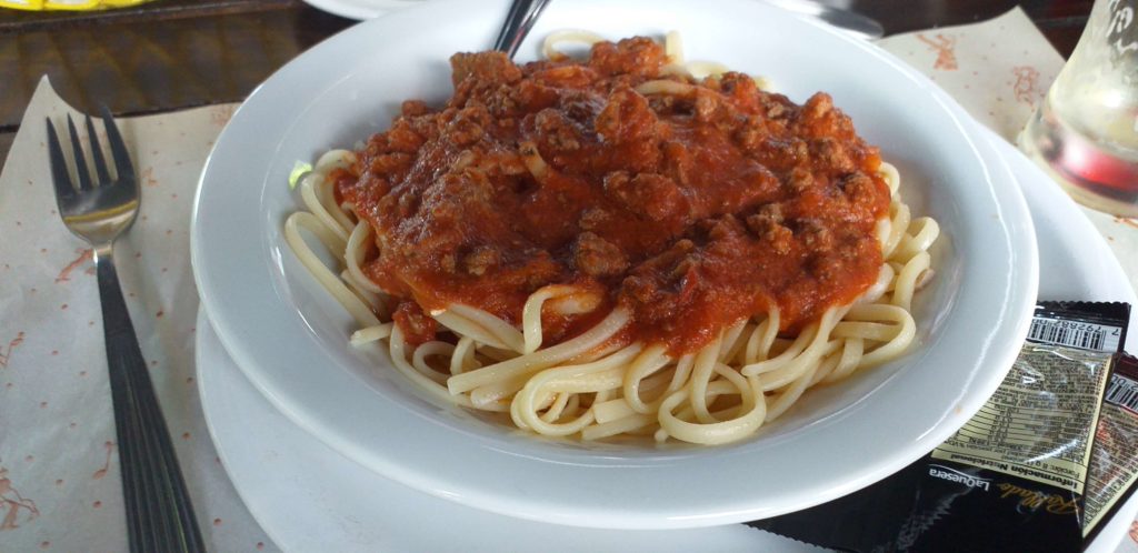 Posta Recoleta Spagetti Bolonez (Spaghetti Bolognesa)
