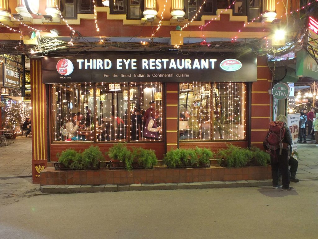 Katmandu'da Ne Yenir? Nerede Yenir? Third Eye Restaurant
