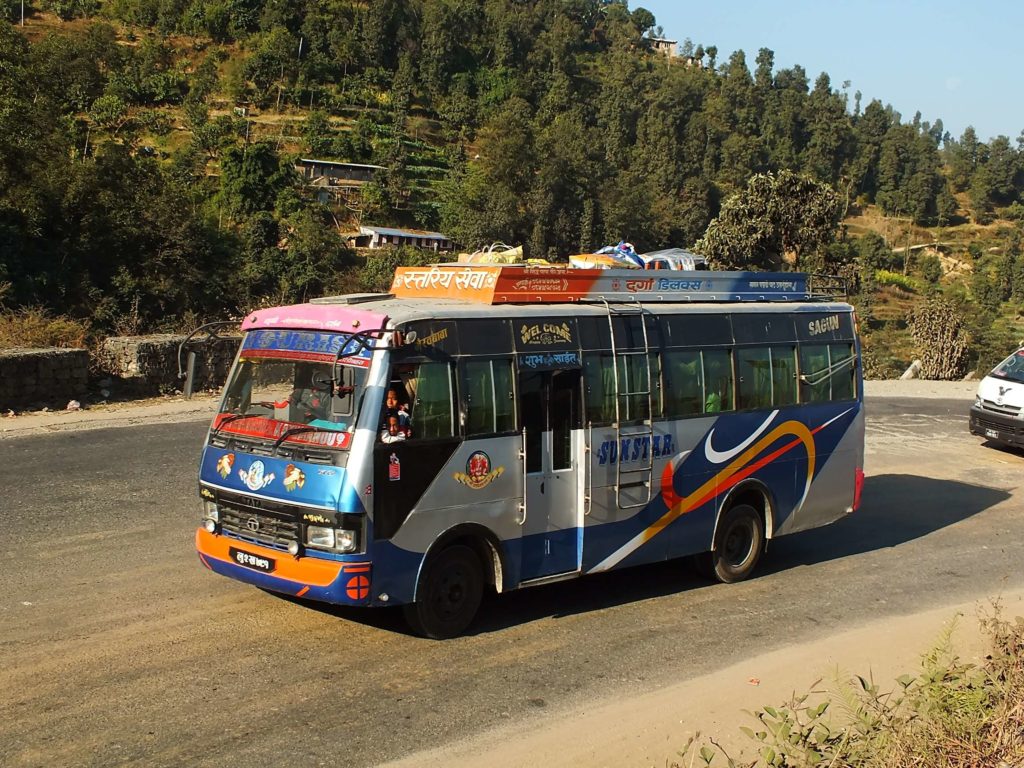 Travelnepal Otobüs Şirketi Katmandu Pokhara Alternatif Otobüs