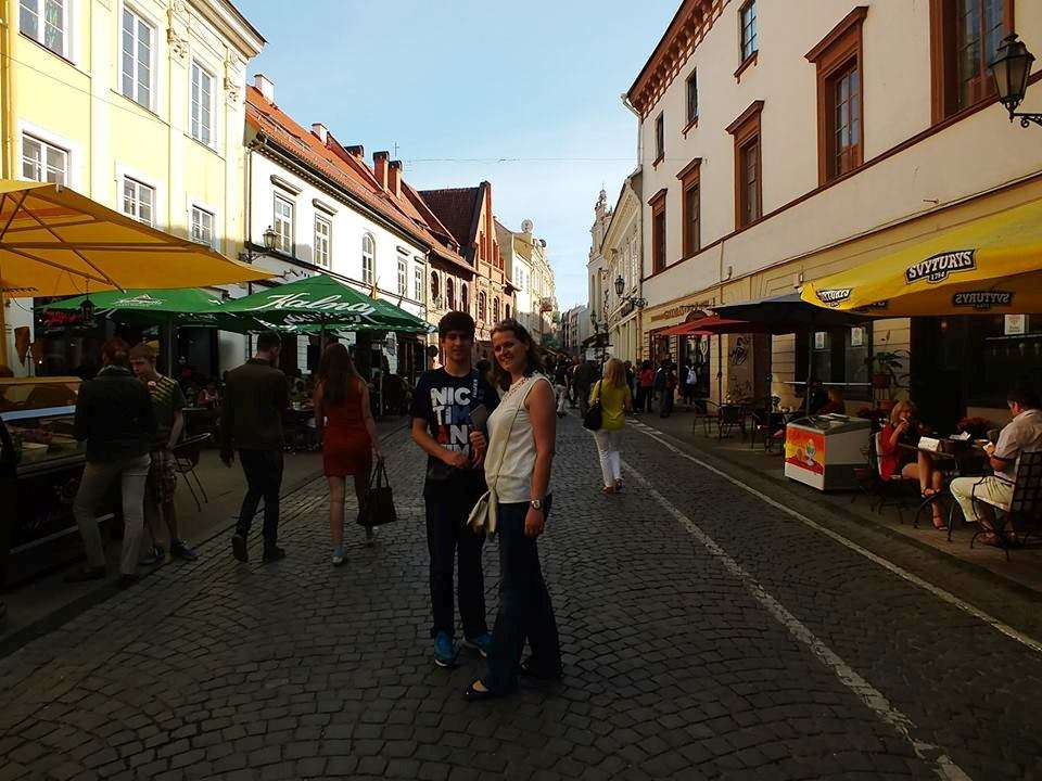 Vilnius Pilies Caddesi