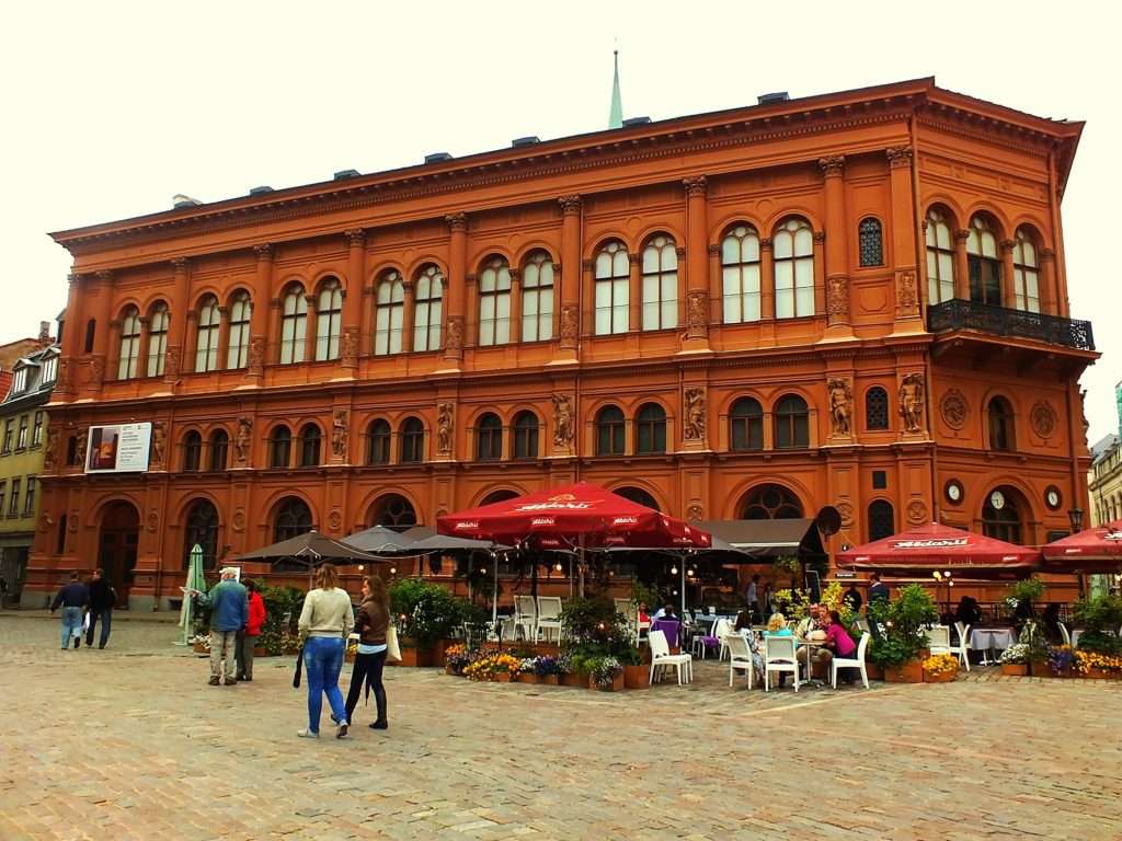 Vecrīga (Eski Riga) Riga Sanat Müzesi (Mākslas muzejs Rīgas Birža)