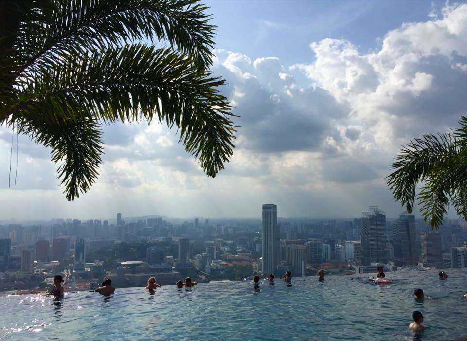 Marina Bay Sands Rooftop Infinity Pool
