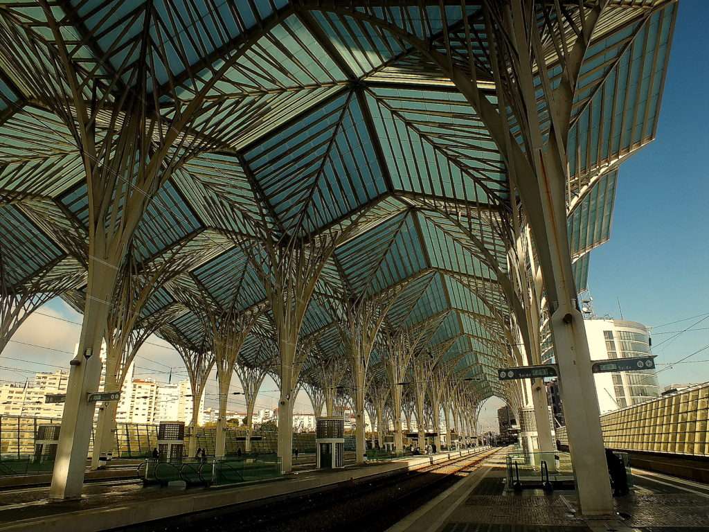 Lizbon Ulaşım Sistemi Oriente İstasyonu (Estação do Oriente)