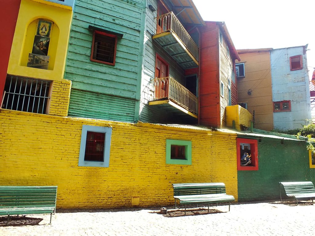El Caminito'da Eski Bir Conventillo (kiralık daire)