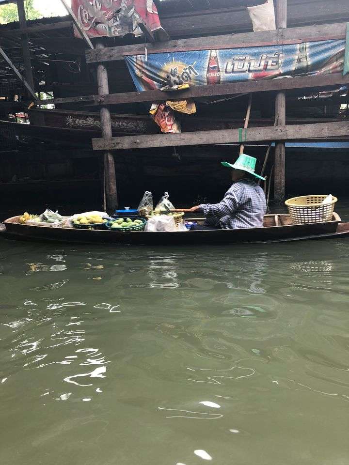 Bangkok Gezim Damnoen Saduak Floating Market
