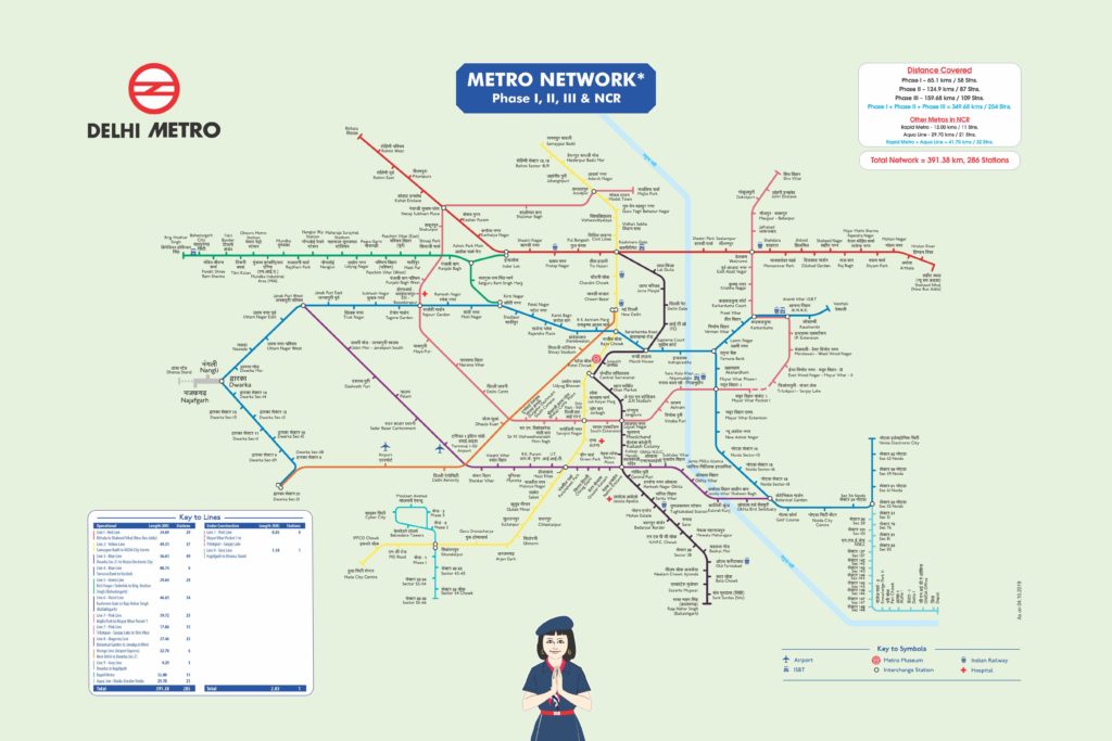 Delhi Metro Haritası
