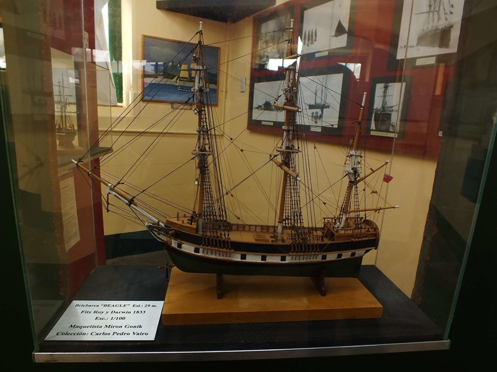 Ushuaia Deniz Müzesi (Museo Marítimo de Ushuaia) Beagle Barka Yelken Modeli 
