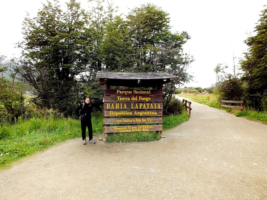 Tierra del Fuego Milli Parkı (Parque Nacional Tierra del Fuego) Lapataia Körfezi (Bahia Lapataia) Panamerikan Karayolunun Sonu