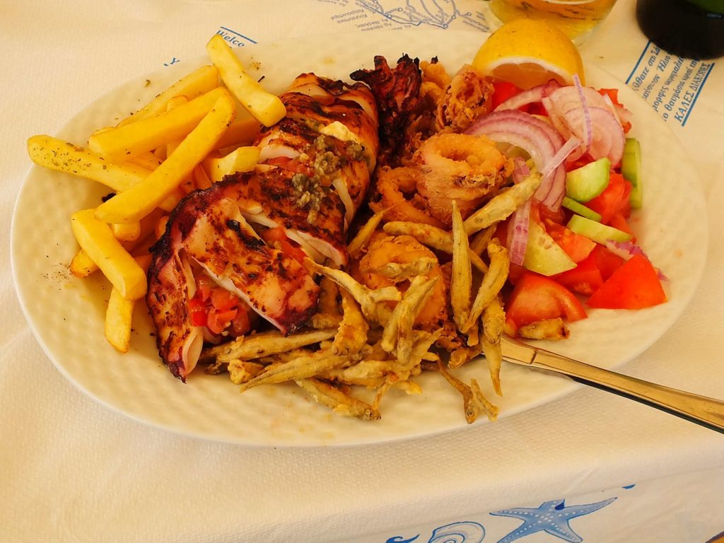 Apollon Restaurant Deniz Mahsulleri Tabağı